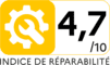 Reparationsindeks 4,7 ud af 10