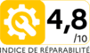 Reparationsindeks 4,8 ud af 10