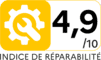Reparationsindeks 4,9 ud af 10