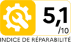 Reparationsindeks 5,1 ud af 10