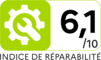 Reparationsindeks 6,1 ud af 10
