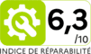 Δείκτης επισκευασιμότητας 6,3 στα 10