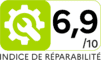 Índice de reparabilidad 6,9 sobre 10