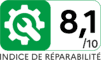 Reparerbarhetsindeks 8,1 av 10